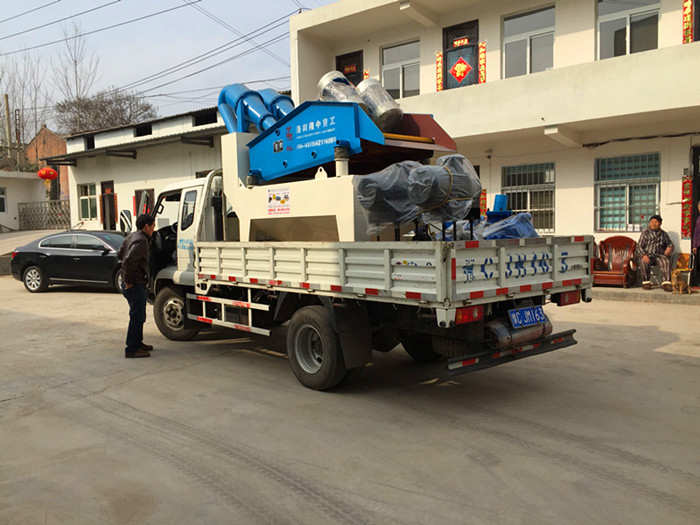 發往安徽蕭縣LZ650細沙回收機