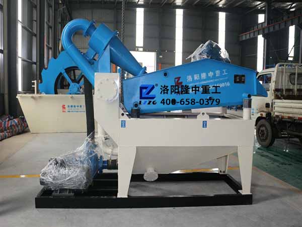 雙11過后,隆中廠家迎來發貨小高峰,LZ350細沙回收機發貨廣東廣州