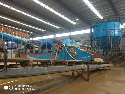 環(huán)保砂石生產(chǎn)線配置、生產(chǎn)現(xiàn)場
