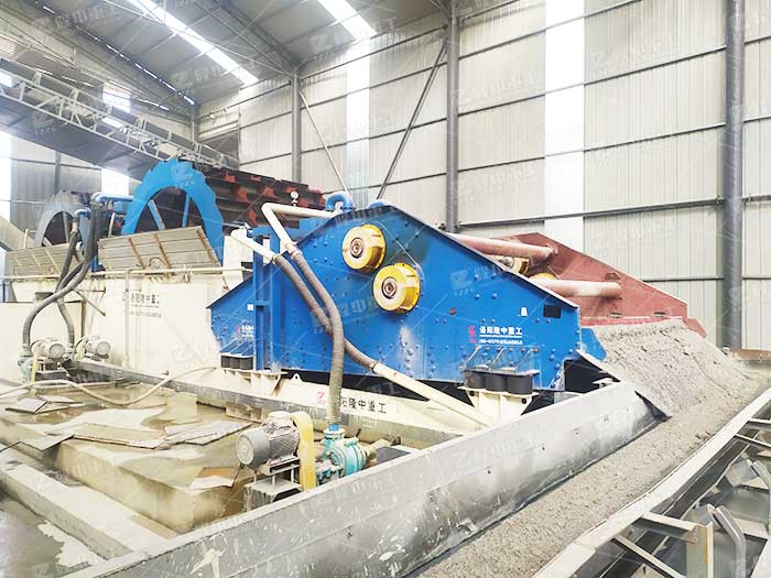 尾礦細砂回收機作用優勢,細沙回收現場